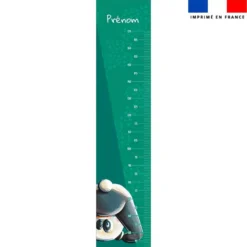 Coupon pour toise personnalisé - Bébé panda - Création Stillistic