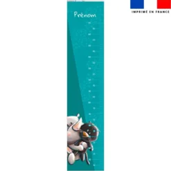 Coupon pour toise personnalisé - Bébé rhino - Création Stillistic