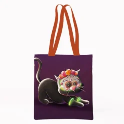 Coupon pour tote-bag motif Dia de los muertos - Création Stillistic