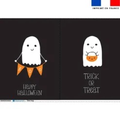 Coupon pour tote-bag motif fantôme