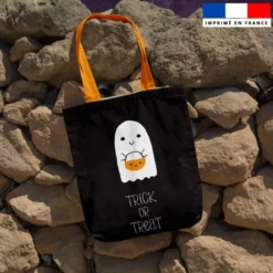 Coupon pour tote-bag motif fantôme