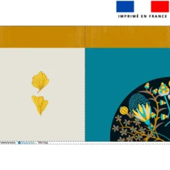 Coupon pour tote-bag motif fleur bohème