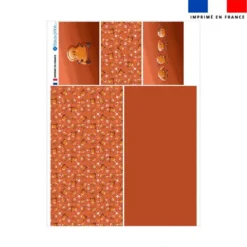 Coupon pour vide-poches motif amis ptit déj - Création Stillistic