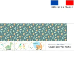 Coupon pour vide-poches motif bébé dino