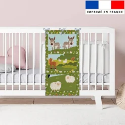 Coupon pour vide-poches motif animaux de la ferme