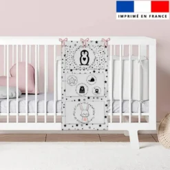 Coupon pour vide-poches motif animaux de la nuit