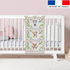 Coupon pour vide-poches motif animaux aquarelle