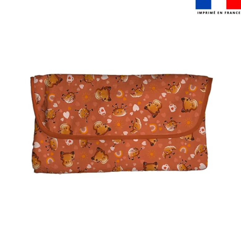 Coupon tapis à langer amis ptit déj - Création Stillistic