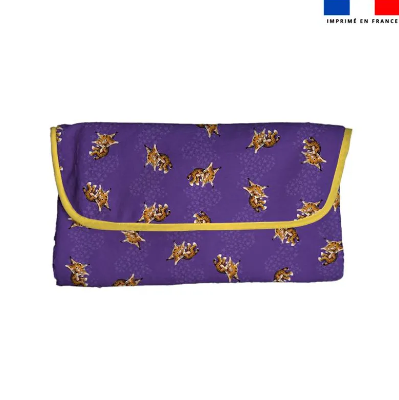 Coupon tapis à langer animaux du monde - Création Stillistic