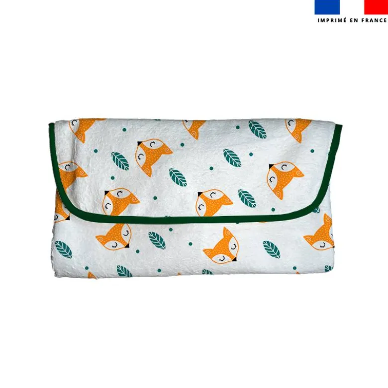 Coupon tapis à langer animaux de la forêt