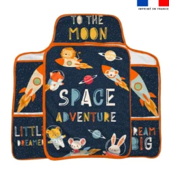 Coupon tapis à langer animaux dans l'espace