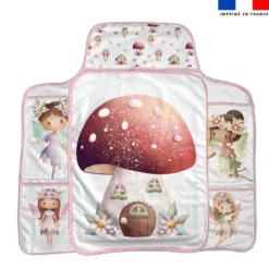 Coupon tapis à langer fées et papillons et maisonnettes