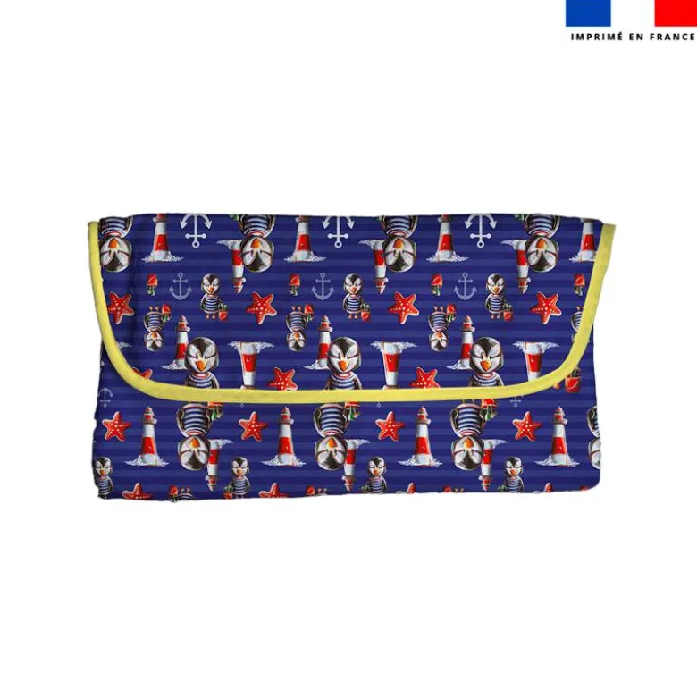 Coupon tapis à langer macareux - Création Stillistic