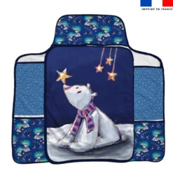 Coupon tapis à langer ours polaire - Création Stillistic