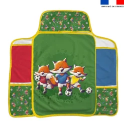 Coupon tapis à langer renard foot - Création Stillistic