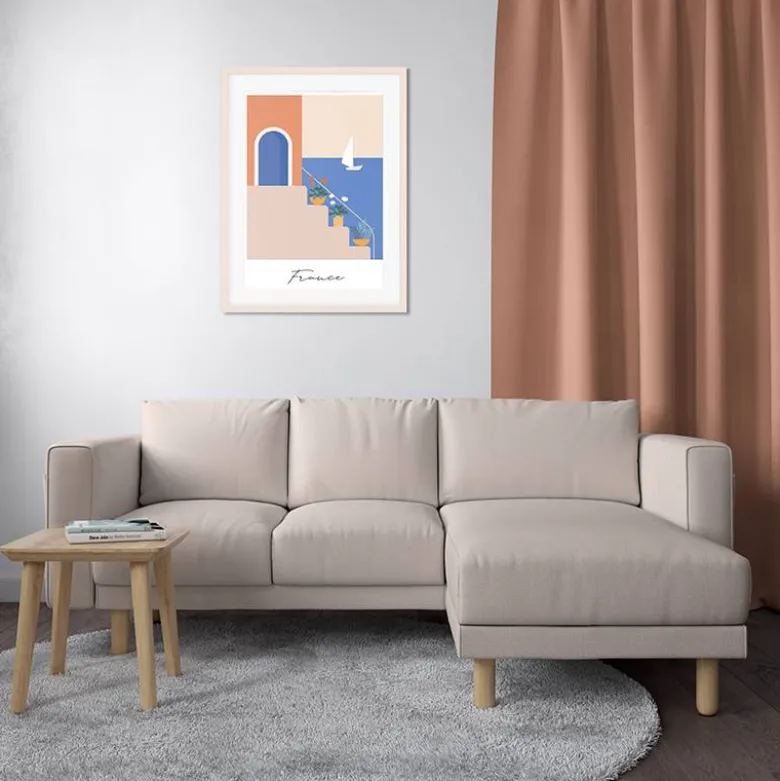 Coupon 50x70 cm motif France