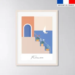 Coupon 50x70 cm motif France