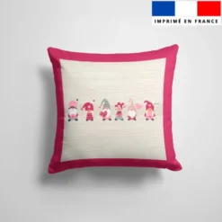 Coupon 45x45 cm motif gnome st valentin