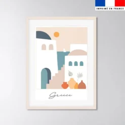 Coupon 50x70 cm motif Grèce