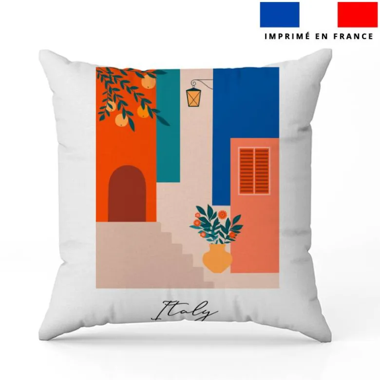 Coupon 45x45 cm motif Italie