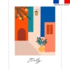 Coupon 50x70 cm motif Italie