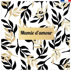 Coupon 45x45 cm motif mamie d'amour