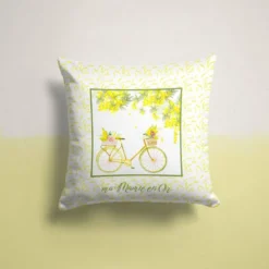 Coupon 45x45 cm motif mamie en Or
