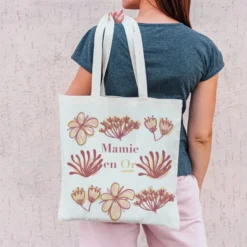 Coupon 45x45 cm motif mamie en or