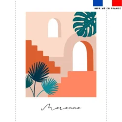 Coupon 50x70 cm motif Maroc