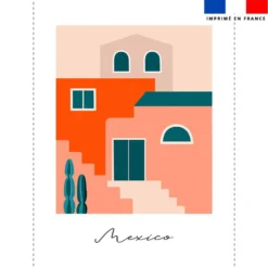 Coupon 50x70 cm motif Mexique