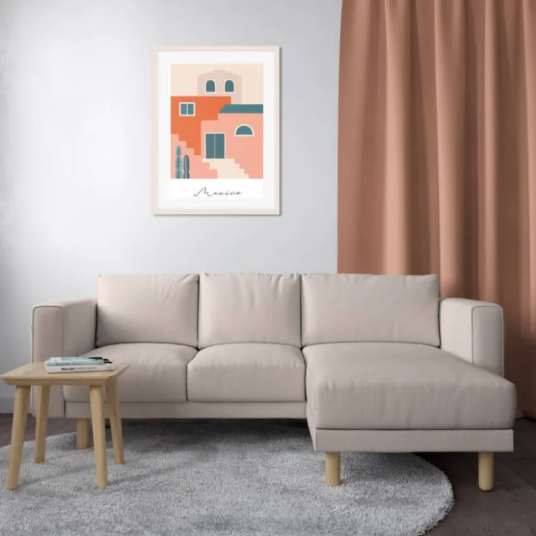 Coupon 50x70 cm motif Mexique