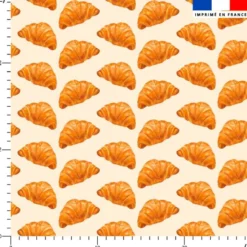 Croissant - Fond écru