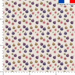 Cueillette de figues - Fond écru