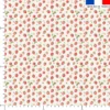 Cueillette de fraises - Fond écru
