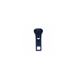 Curseur pour fermeture injectée 8mm bleu foncé