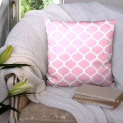 Design contemporain - Fond rose
