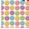 Donuts Multicolores - Fond Crème