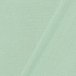 Double gaze vert de gris grande largeur