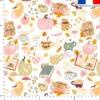 Douceurs d'automne pastel - Fond blanc
