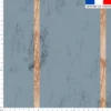 Effet bois - Fond bleu gris