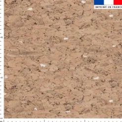 Effet texture liège - Fond beige