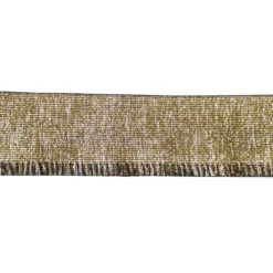 Elastique bord-côte 60 mm lurex doré