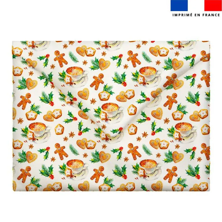 Enveloppe en tissu personnalisée - Pain d'épice