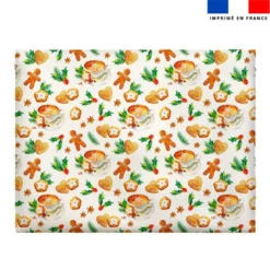 Enveloppe en tissu personnalisée - Pain d'épice