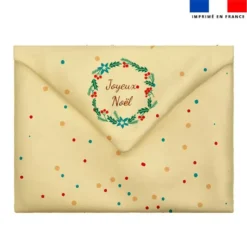 Enveloppe en tissu personnalisée - Pain d'épice