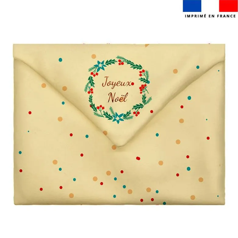 Enveloppe en tissu personnalisée - Pain d'épice