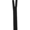Fermeture 30 cm non séparable col 580 noir