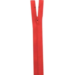 Fermeture 12 cm non séparable col 820 rouge