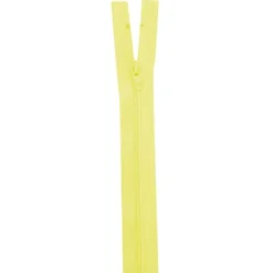 Fermeture 12 cm non séparable col 503 jaune pastel