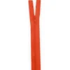 Fermeture 12 cm non séparable col 053 rouge orangé
